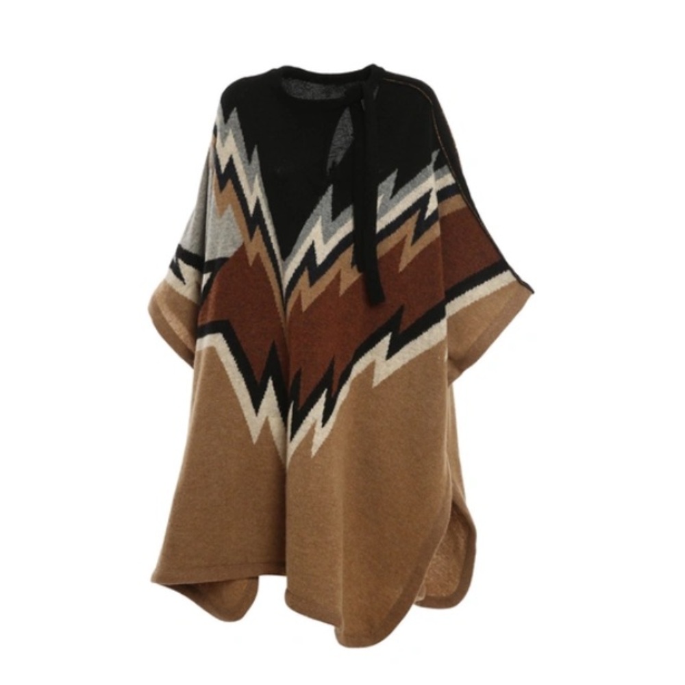 Zadig & Voltaire Clyde Poncho Coat - OS - NWT - Picture 10 of 11